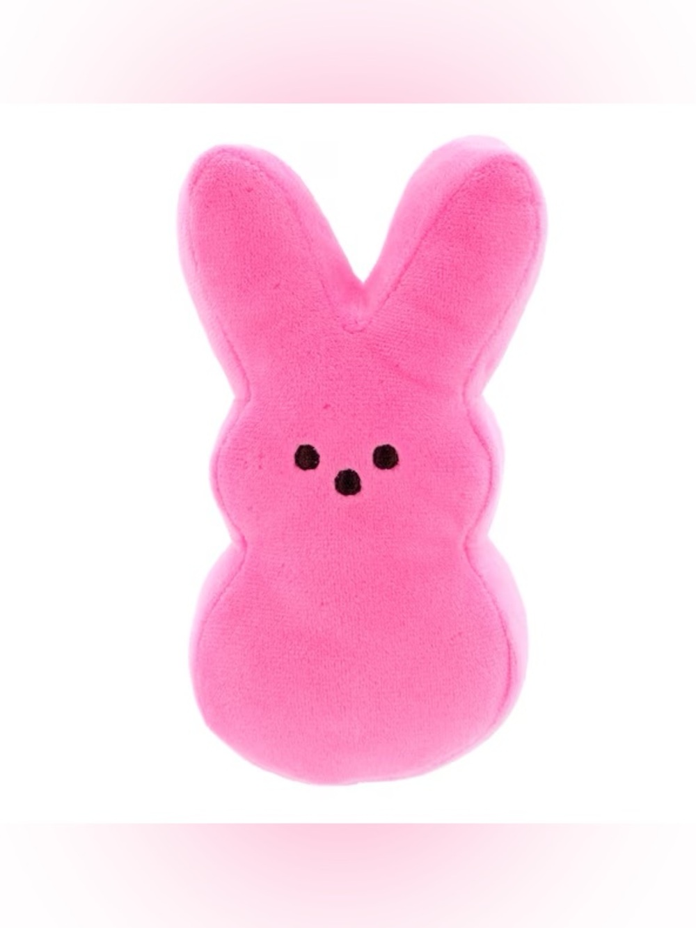 Peeps pink mini plush stuffed animal toy